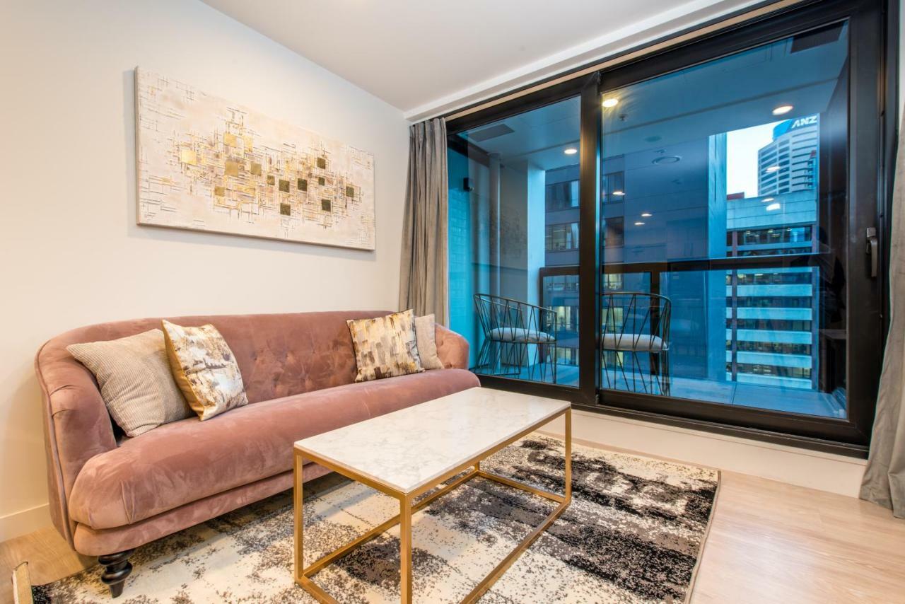 דירות אוקלנד 【Jht】Brand New, 2 Brm,Stylish,Opposite To Skytower מראה חיצוני תמונה