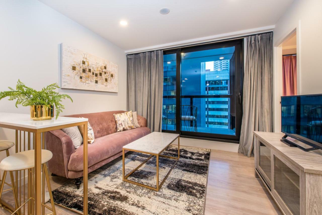 דירות אוקלנד 【Jht】Brand New, 2 Brm,Stylish,Opposite To Skytower מראה חיצוני תמונה